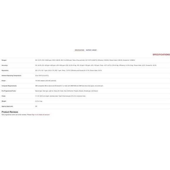 Dwyer Model 1207A Handheld Flue Gas Analyzer Tester Industrial Testing Equipment - Picture 10 of 12